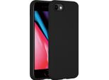 Iphone Se 2022/ Iphone Se 2020/ Iphone 8/ Iphone 7 Custodia - Silicone - Accezz Soft Case/Backcover - Nero