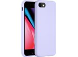 Custodia Per Iphone 7/ Iphone 8/ Iphone Se 2020/ Iphone Se 2022 - Silicone - Custodia Morbida Accezz/Copertina Posteriore - Viola