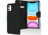 Cover Per Iphone 11 - Pelle Finta - Custodia Flip-Up Accezz - Nero
