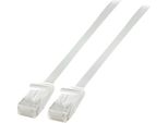 Efb K8107WS.1,5 Efb RJ45 Flachpatchkabel U/Utp, Cat.6A, Pvc, 1,5M, Weiß