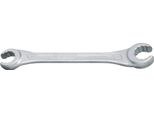 Hazet 612-30X32 Chiave Ad Anello A Doppia Mappa ∙ Aperta ∙ Profilo Esagonale Doppio Esterno ∙ 30 X 32 Mm