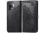 Oppo A94 Sleeve - Pelle Finta - Flip Cover Imoshion - Nero