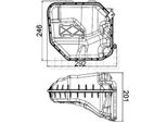 Serbatoio Di Espansione Del Refrigerante Mahle Per Audi Q7