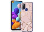 Samsung Galaxy A21S Sleeve - Silicone - Custodia/Copertura Morbida Imoshion - Multicolore