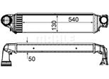 Mahle Original Intercooler Ci 425 000S Per Bmw 3 Sedan (E46)