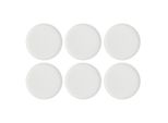 La Porcellana Bianca Set Di 6 Piatti Piani 17 Cm P004400T17Z