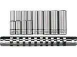 Set Di Bussole. Con Gambo Quadrato Da 1/4". Teng Tools M1407 Tengtools"