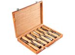 Utensili Per La Tornitura Del Legno, Set Di Scalpelli A Mano, Scalpelli Professionali, 12 Pezzi