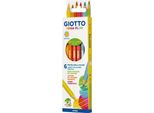 Giotto F225700 Pastello Colorato Colori Assortiti 6 Pz