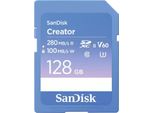 Sandisk Creator 128 Gb Sdxc UHS-II Classe 10