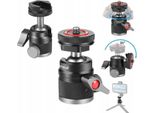 Testa A Sfera Per Telecamera 3D Con Filettatura Da 1/4'' 2X Iso Shoe Fino A 3Kg Puluz / PU3075B