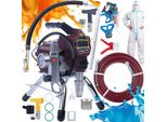 Zenthril Spruzzatore Di Vernice Surge Wf, 1800W 20Mpa 0,019””, 2L/Min, Serie Easyperformance + Tuta Per Vernice Da 185Cm + Copriugello + Ugello 519