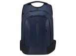 Laptoprucksack SAMSONITE ECODIVER, Gr. B/H/T: 35cm x 48cm x 23cm, blau (blau nights), Nylon, Polyester, klassisch, Rucksäcke, Freizeitrucksack, Schulrucksack, Arbeitsrucksack Cityrucksack