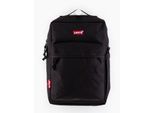Cityrucksack LEVI'S Levi's L-Pack Standard Issue, Gr. B/H/T: 26,5cm x 40,5cm x 13cm, schwarz, Polyester, casual, Rucksäcke, Freizeitrucksack, Arbeitsrucksack Schulrucksack