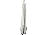 Kochzange RÖSle, Silber (Edelstahlfarben), B:4Cm H:3,5Cm L:26,5Cm, Edelstahl 18/10, Silikon, KüChenzangen, Zange Zum Kochen Und Grillen, Edelstahl 18/10, SpüLmaschinengeeignet