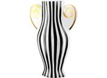 Tischvase GILDE Vase Anphora weiß H. 36 cm, weiß, B:24cm H:36cm T:7cm, Keramik, Vasen