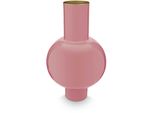 Dekovase PIP STUDIO Vase, rosa, B:24cm H:40cm T:24cm Ø:24cm, Metall, Vasen