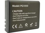 Easypix PG1050 - Batteria - Li-Ion - 1050 Mah - Per Goxtreme Discovery, Endurance 2.7K, Pioneer, Rallye, Rallye Wifi