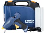 Pistola Rapid CG270, 10 Stick, Valigetta, Modalita Cordless, Pistola Per Colla A Caldo, Per Stick Da 12 Mm