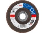 Disco Lamellare X551 Expert For Metal, Angolato, 125 Mm, 80, Tessuto Di Vetro