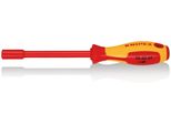 Knipex 98 03 07 Chiave A Bussola Con Impugnatura A Cacciavite Isolante Multicomponente, Vde Brunito 237 Mm