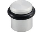 Tampone Per Porta A Pavimento 4735 P.39Mm H.36Mm Alluminio Anodizzato Argento Ma Fissaggio A Tassello Hermeta