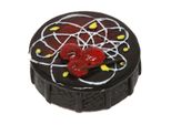 Magnete Per Cake Design Colore Marrone Diametro 35 Mm 1 Pezzo