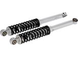 Set: Puntoni, Regolabili, Nero/Cromo, Lunghezza: Ca. 360Mm - Simson KR51 Schwalbe, SR4 Uccello Serie
