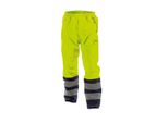 Dassy® Sola Pantaloni Antipioggia Alta Visibilità Neon Yellow/Dark Blue Taglia M Lunghezza: Standard