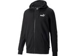 Puma Giacca Con Cappuccio Uomo Felpa Con Cappuccio Con Logo, Taglia:M, Colore:Nero