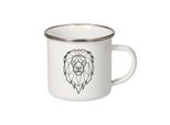 Tazza Smaltata "Cozy"" 300 Ml Bianco Bianco"
