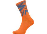 Calze Silvini Nereto UA1808 Sopra La Caviglia Arancio-Blu Taglia 36-38 3121-UA1808-60302