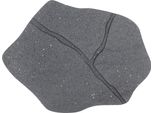 Bepco Set Di 4, Pietre Per Gradini "Wegstein"" In Gomma Riciclata, 51 X 38 X 2,3 Cm, Grigio"