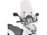 Givi Honda Sh Mode 125 21 Parabrezza Argento Argento Taglia Unica