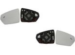 Johns, Set Di Specchietti Retrovisori Esterni Destro E Sinistro Adatto Per Audi A1 07/2018- Riscaldato 2G0857521D 2G0857522E