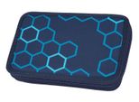 Mcneill Astuccio Per Matite Pencil Case With Two Compartments Xagon Blu Scuro