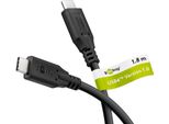 Goobay 74185 Cavo Usb USB4 Gen 2X2 1,8 M Usb C Nero