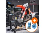 Motorradwippe für Motocross-Motorräder inklusive Spanngurte