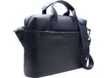 Esquire Cartella Con Scomparto Per Laptop Oxford Business Bag Darkblue Blu Scuro