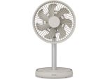 Duux Fan | Rize Flex | Ventilatore A Piantana | Greige | Diametro 21 Cm | Numero Di Velocità 4 | Oscillazione | 10 W | No
