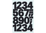 Etichette Numeriche Avery Zweckform® 3785 - 0-9, 25 Mm, Nero, Autoadesive, Resistenti Alle Intemperie, 28 Etichette
