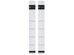 Leitz 1646-00-85 Etichette Del Dorso Extra Strette/Corte 23 X 192 Mm Grigio Chiaro