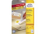 Avery Zweckform® L6031REV-25 Etichette Universali, 96 X 16,9 Mm, 30 Fogli/960 Etichette, Bianco