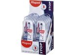 Maped 196100 Scatola Bussola 3 Pezzi Stop System 190 Mm Colori Assortiti(S)