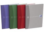 Oxford 100100923 Libro In Brossura Per Ufficio - A4, 5 Mm A Scacchiera, Assortito, Angoli Perf