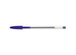 Bic Cristal Medium Blu Penna A Sfera Medio 100 Pz