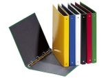Pagna® 20605-01 Ringbuch Basic Colours - A4, 4-Ring, Ring-Ø 25Mm, Schwarz