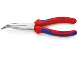 Knipex 38 25 200 Elektronik- U. Feinmechanik Flachrundzange 40° Gebogen 200 Mm