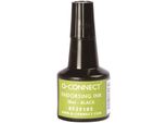 Q-Connect® KF25105 Inchiostro Per Timbri - Senza Olio, 28 Ml, Nero