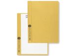 Elba 400001028 Cartella A Clip Senza Copertina - A4, 10 Fogli, Cartoncino Manila (Rc), Rosso